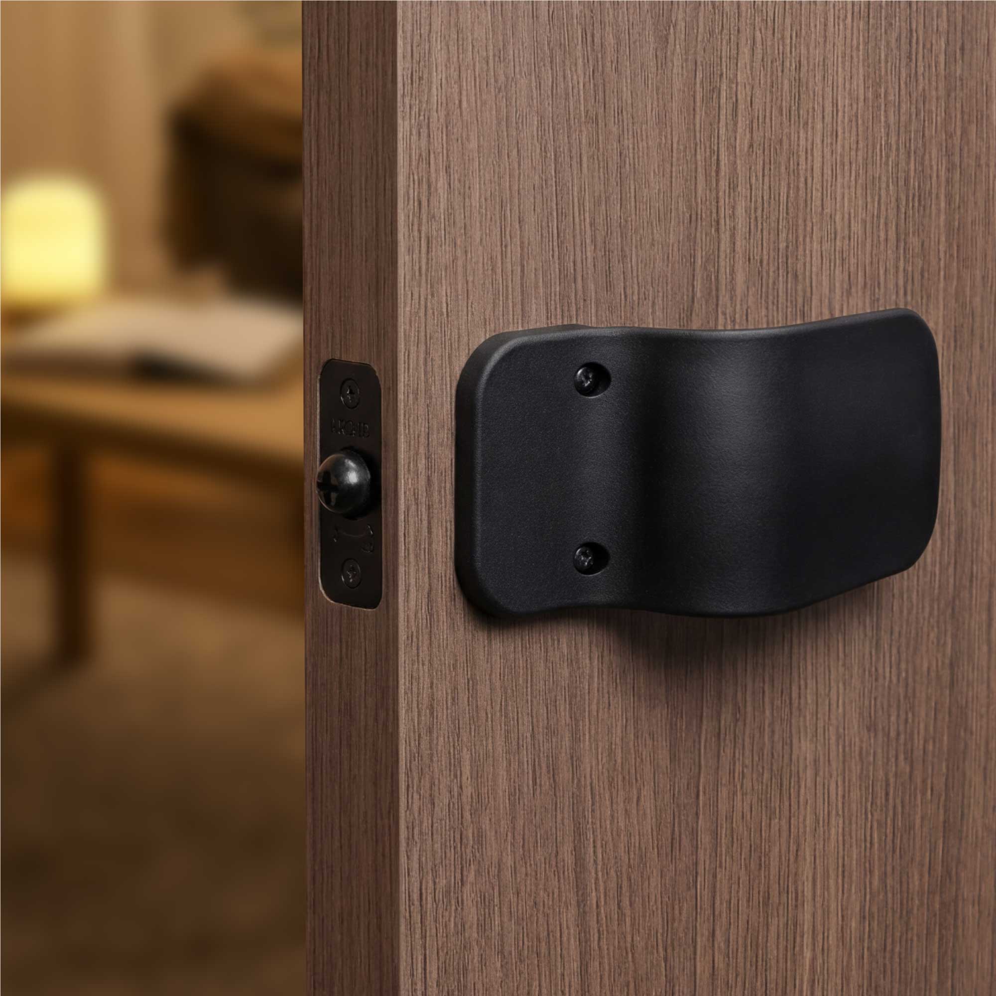 ECLEリフォーム用オールラウンド錠｜押すだけバリアフリードアノブ