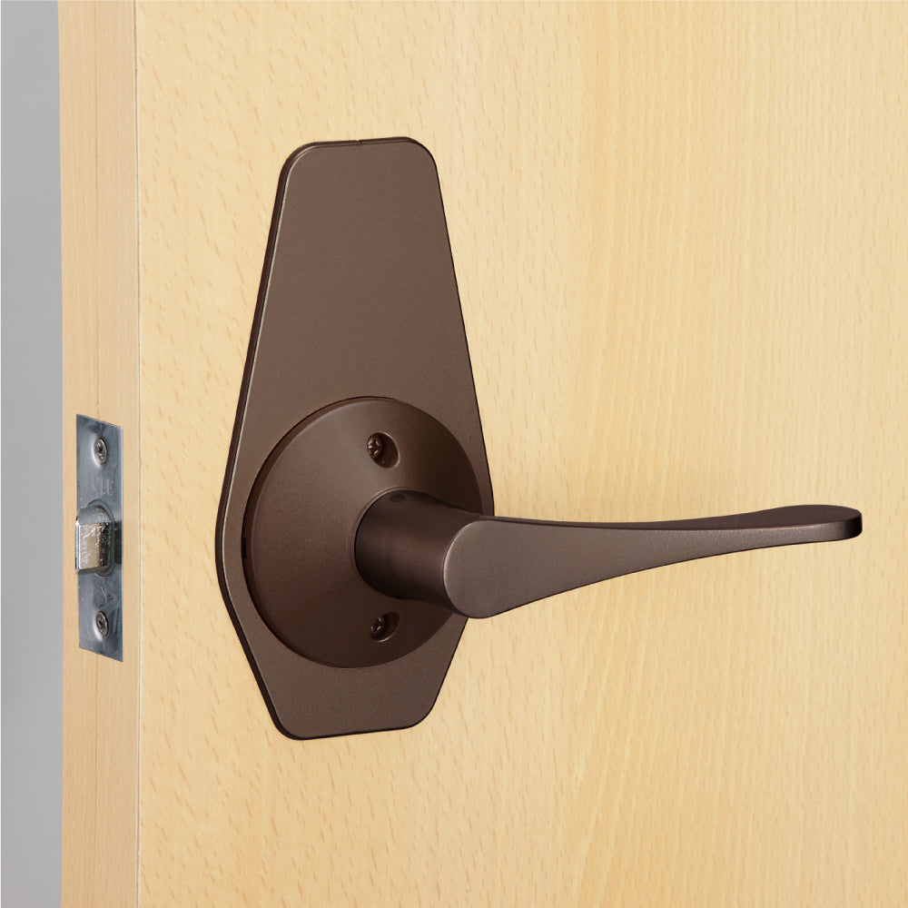 ECLEリフォーム用レバーハンドル錠　長座化粧プレート