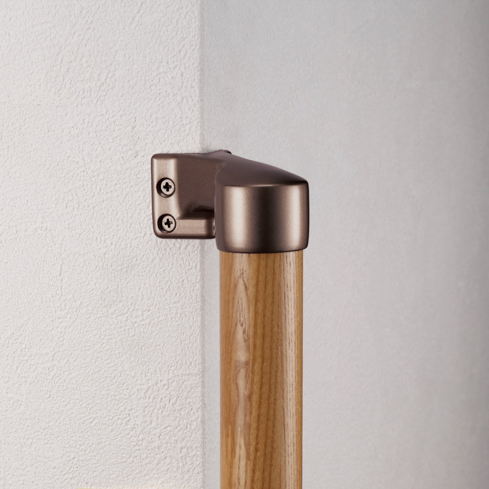 ECLEシステム手すり３５シリーズ出隅ブラケット