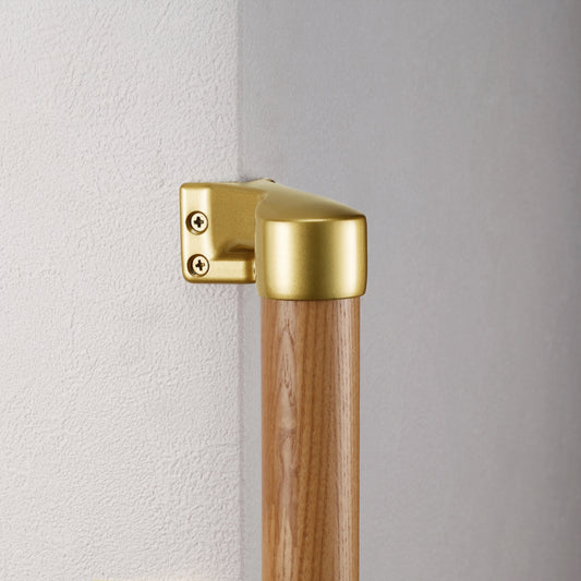 ECLEシステム手すり３５シリーズ出隅ブラケット