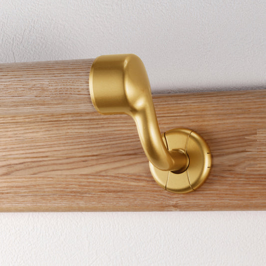 ECLEシステム手すり３５シリーズ横受エンドブラケット　右