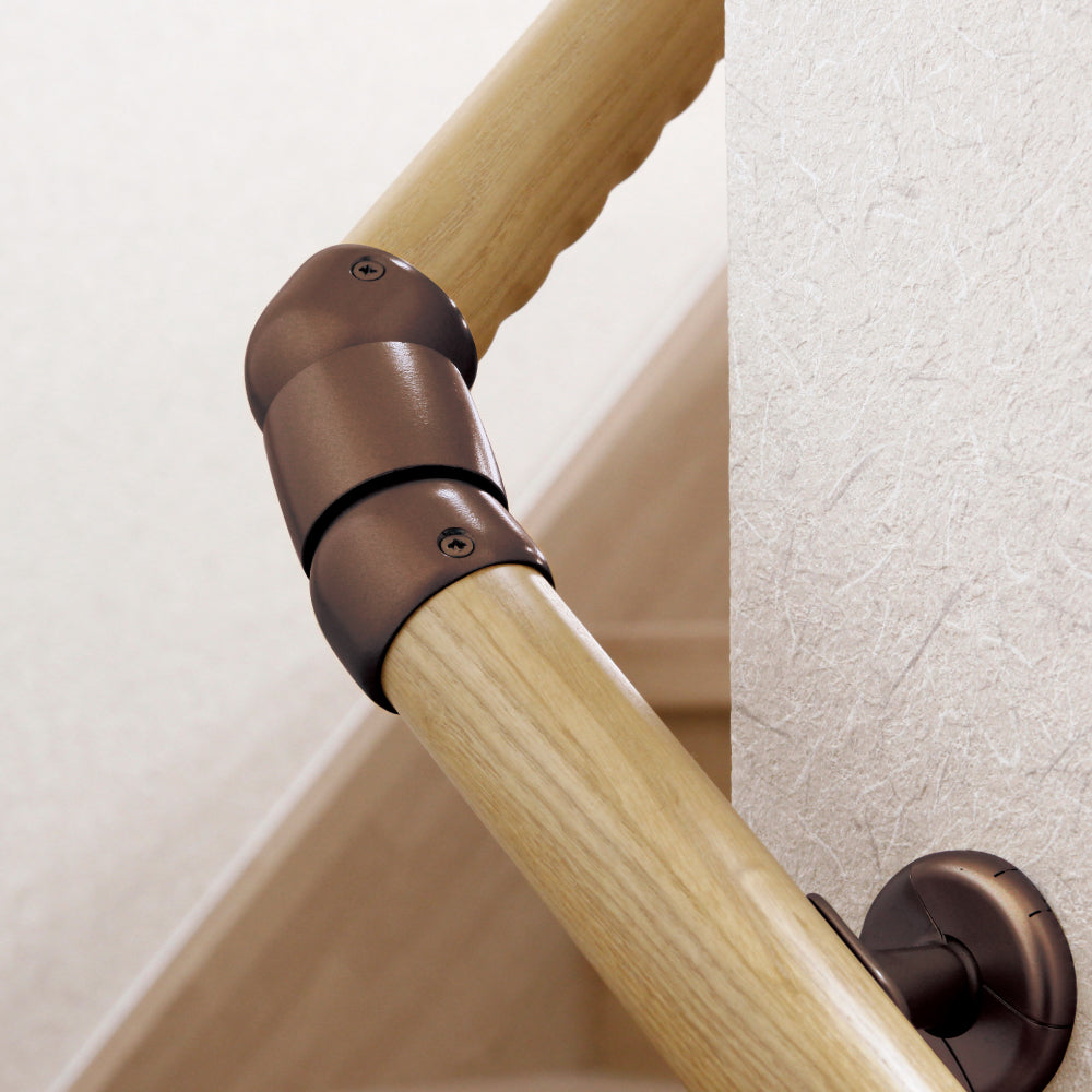 ECLEシステム手すり３５シリーズ自在ジョイント