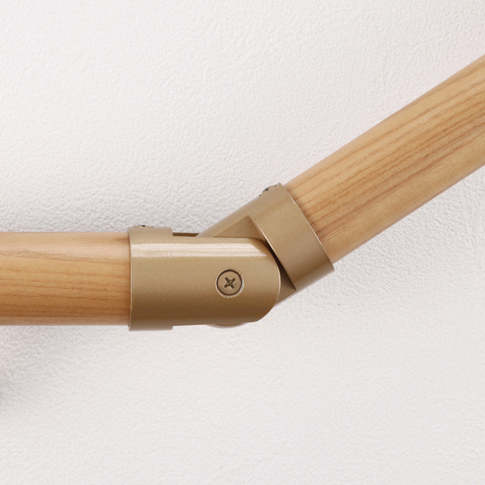 ECLEシステム手すり３５シリーズＬ自在コーナー