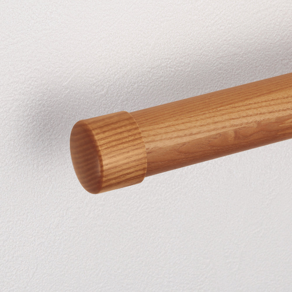 ECLEシステム手すり３５シリーズ木製エンドキャップ