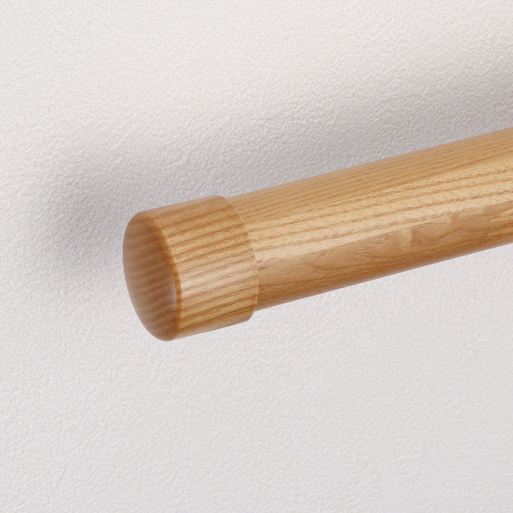 ECLEシステム手すり３５シリーズ木製エンドキャップ