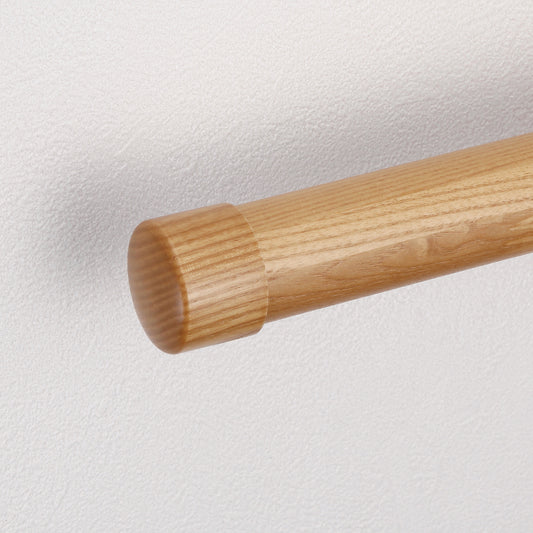 ECLEシステム手すり３５シリーズ木製エンドキャップ