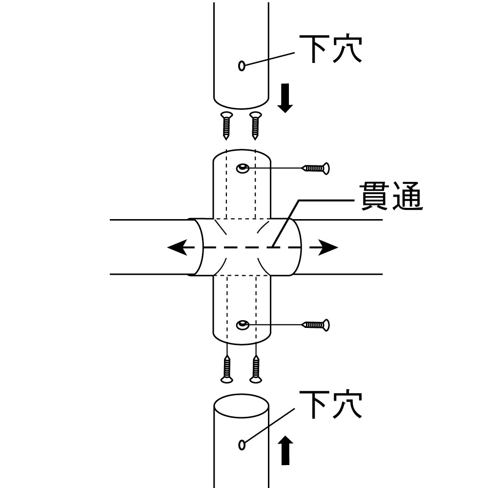 ECLEシステム手すり３５シリーズクロス