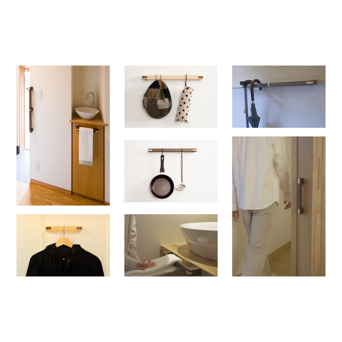 木製手すり　6本セット 手すりセット| マツ六 ONLINE SHOP